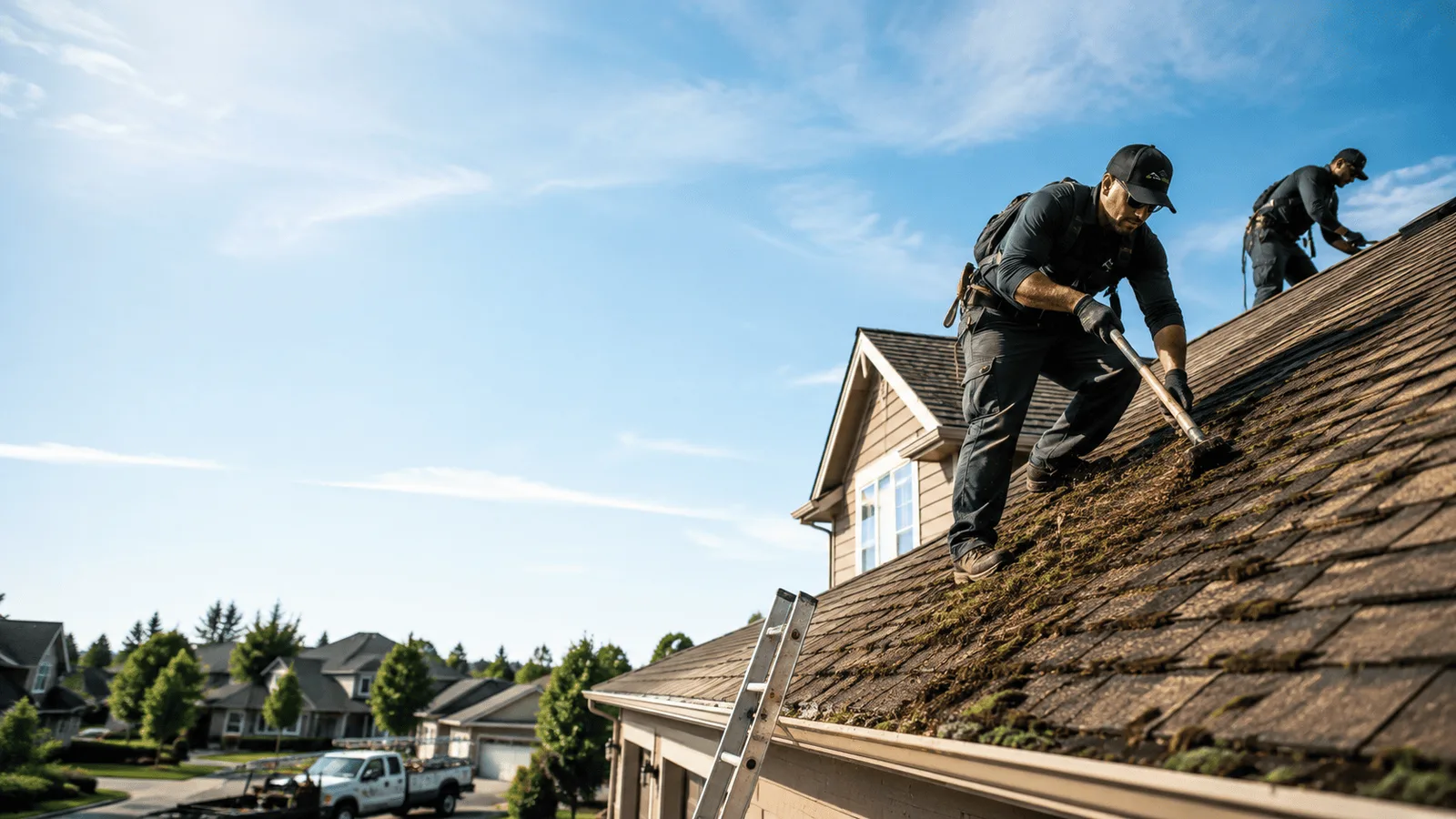 Roof Moss Removal in Clanton, AL near me